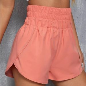 high waist workout shorts